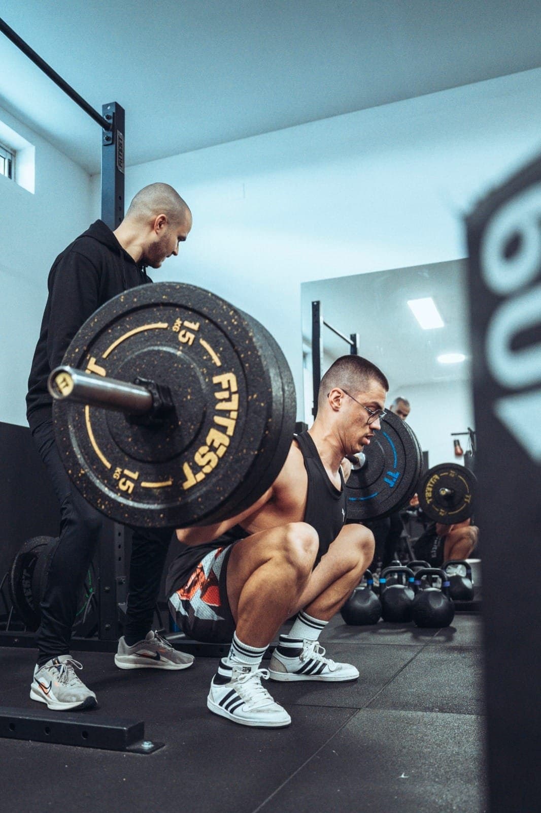 TREINO DE ATLETAS